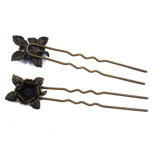 antique bronze 100pcs 75mm with flower hair sticks hairpins hair combs findings for jewelry making hcf29, Golden;white
antique bronze 100pcs 75mm with flower hair sticks hairpins hair combs findings for jewelry making hcf29, Golden;white