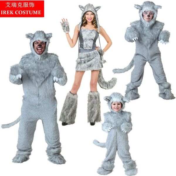irek grey wolf halloween costume children party cosplay costume stage performance clothes, Black;red
irek grey wolf halloween costume children party cosplay costume stage performance clothes, Black;red