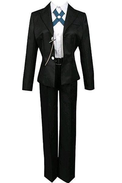danganronpa costume togami byakuya cosplay black jacket pants white shirt uniform outfit 
danganronpa costume togami byakuya cosplay black jacket pants white shirt uniform outfit