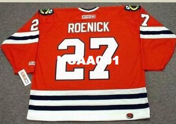 mens #27 jeremy roenick chicago blackhawks 1990,1992,1994 ccm away hockey jersey or custom any name or number retro jersey, Black;red
mens #27 jeremy roenick chicago blackhawks 1990,1992,1994 ccm away hockey jersey or custom any name or number retro jersey, Black;red