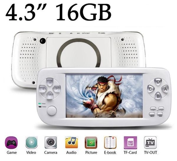 PAP KIII Retro Mini Game Console Built-in Classic Games 16G 4.3" Portable Handheld Game Players Video Support AV Output K3 PK PVP PXP3 GB
PAP KIII Retro Mini Game Console Built-in Classic Games 16G 4.3" Portable Handheld Game Players Video Support AV Output K3 PK PVP PXP3 GB