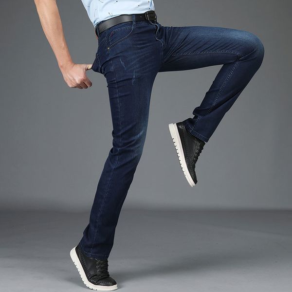 2018 zdjp summer autumn jeans pants men's casual business straight fashion cotton elastic thin brand-clothing denim soft new, Blue
2018 zdjp summer autumn jeans pants men's casual business straight fashion cotton elastic thin brand-clothing denim soft new, Blue