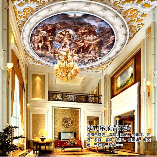 custom retail large european characters classical pattern zenith mural european-style large gathering murals
custom retail large european characters classical pattern zenith mural european-style large gathering murals