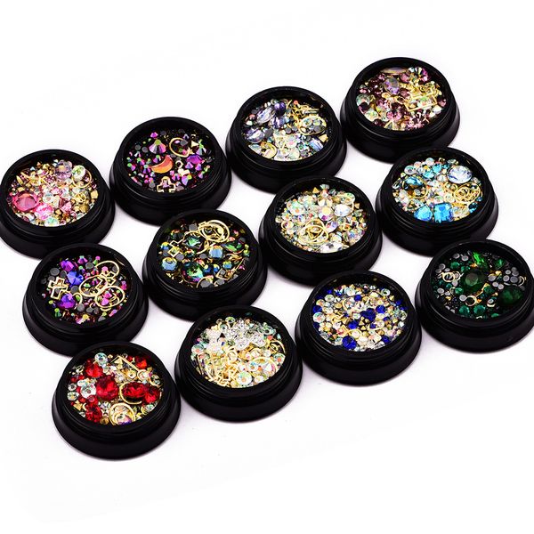 Nail Art 3D Shinning Crystal Nail Decoration DIY Nail Art Diamond Rhinestone Glass Flame Glitter Jewelry Nails Salon Tools
Nail Art 3D Shinning Crystal Nail Decoration DIY Nail Art Diamond Rhinestone Glass Flame Glitter Jewelry Nails Salon Tools