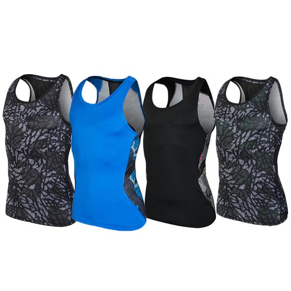 tight shirts sleeveless sports 1pcs compression fitness men sports vest, Black;blue
tight shirts sleeveless sports 1pcs compression fitness men sports vest, Black;blue