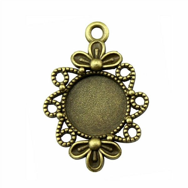 24 pieces cabochon cameo base tray bezel blank jewelry materials flower double hanging inner size 12mm round cameos and cabochons, Slivery;crystal
24 pieces cabochon cameo base tray bezel blank jewelry materials flower double hanging inner size 12mm round cameos and cabochons, Slivery;crystal