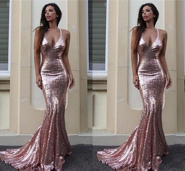 2018 vestidos de fiesta Mermaid Sequins Evening Dresses Sexy V Neck Gorgeous Bling Court Train Formal Prom Dresses
2018 vestidos de fiesta Mermaid Sequins Evening Dresses Sexy V Neck Gorgeous Bling Court Train Formal Prom Dresses