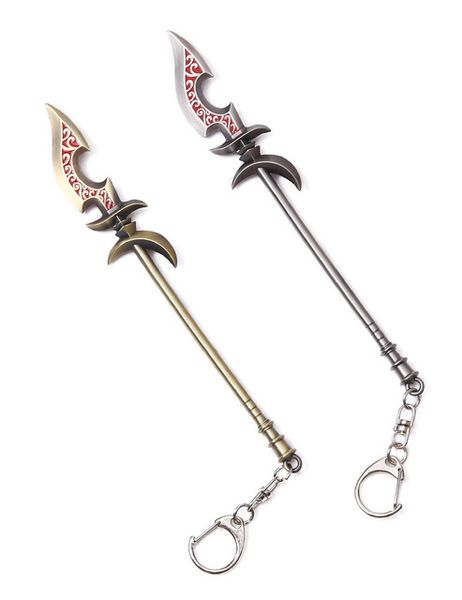 16cm Collectibles Game LOL the Shadow of War Hecarim zinc alloy weapon Spear Lance Model Hecarim Keychain Keyring Pendant
16cm Collectibles Game LOL the Shadow of War Hecarim zinc alloy weapon Spear Lance Model Hecarim Keychain Keyring Pendant
