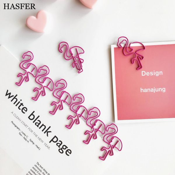 10 pcs/lot cute flamingo book mark kawaii pink metal paper clip stationery school office supplies marcadores
10 pcs/lot cute flamingo book mark kawaii pink metal paper clip stationery school office supplies marcadores