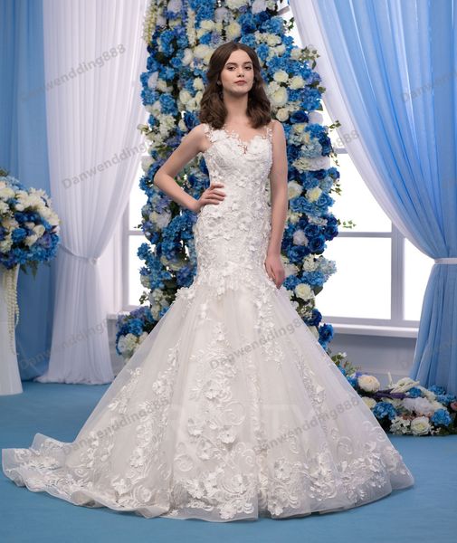 noble ivory tulle scoop applique mermaid wedding dresses bridal pageant dresses wedding attire dresses custom size 2-16 zw612193, White
noble ivory tulle scoop applique mermaid wedding dresses bridal pageant dresses wedding attire dresses custom size 2-16 zw612193, White