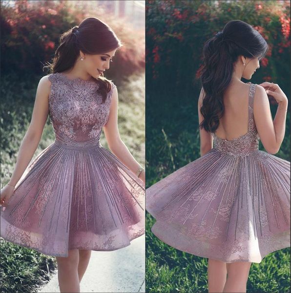 2018 arabic lace a line homecoming dresses applique beaded stones backless knee length short prom party cocktail dresses ba7975, Blue;pink
2018 arabic lace a line homecoming dresses applique beaded stones backless knee length short prom party cocktail dresses ba7975, Blue;pink