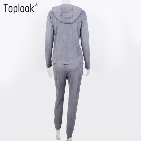 ook grey suede womens suits two piece 2017 winter autumn long sleeve hooded pullover long pants casual women's wholesale tracksuits, Gray
ook grey suede womens suits two piece 2017 winter autumn long sleeve hooded pullover long pants casual women's wholesale tracksuits, Gray