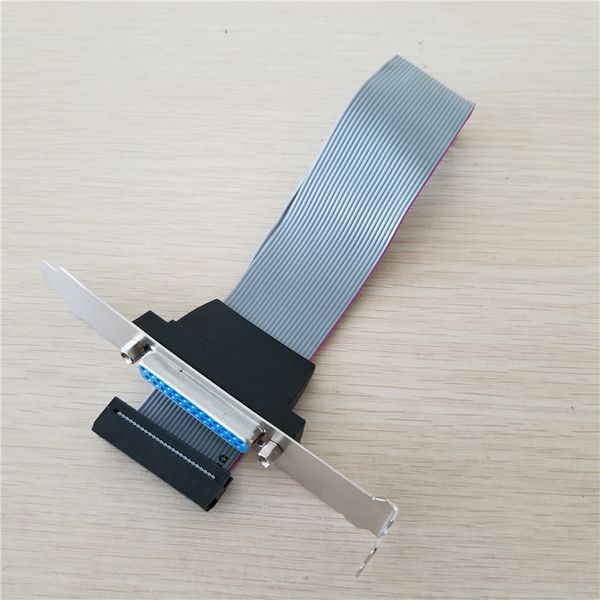 5pcs mainboard motherboard parallel printer 25pin cable lpt port cable with pc host case rear bracket
5pcs mainboard motherboard parallel printer 25pin cable lpt port cable with pc host case rear bracket