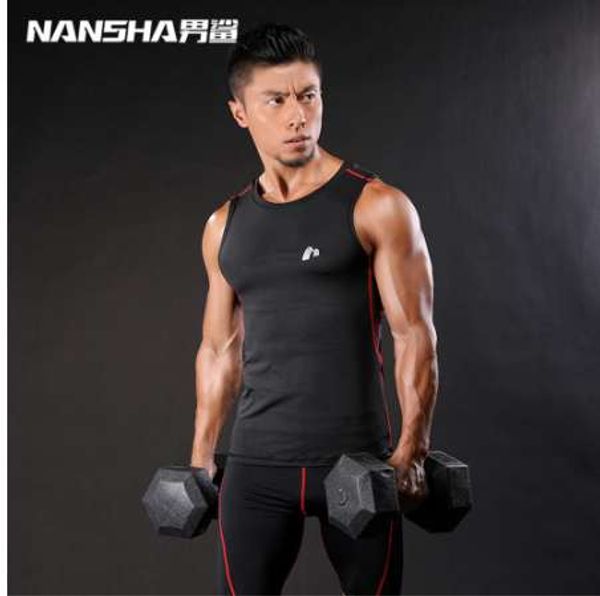 nansha men original fitness tees compress tank men tanks gyms clothing, White;black
nansha men original fitness tees compress tank men tanks gyms clothing, White;black