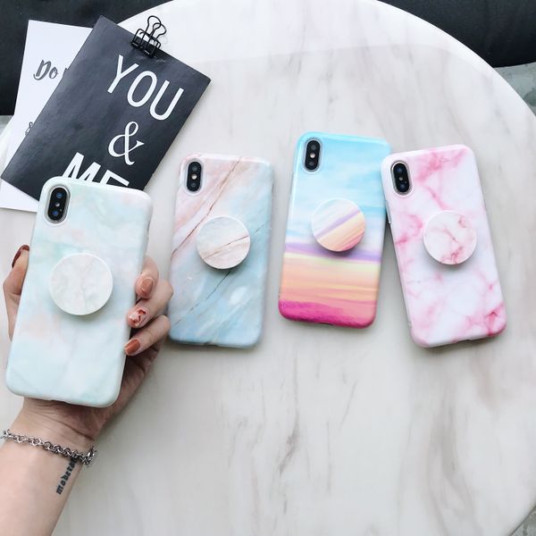 Soft TPU Casing Kickstand Cover Expandable Sockets Phone Holder Stand Marble Case for iPhone XS Max XR X 6 6S 7 8 Plus
Soft TPU Casing Kickstand Cover Expandable Sockets Phone Holder Stand Marble Case for iPhone XS Max XR X 6 6S 7 8 Plus