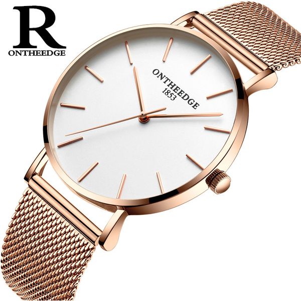 fashion stainless steel mesh belt quartz wrist watch couple wristwatches 30m waterproof mens womens ultra-thin watch gift reloj, Slivery;brown
fashion stainless steel mesh belt quartz wrist watch couple wristwatches 30m waterproof mens womens ultra-thin watch gift reloj, Slivery;brown