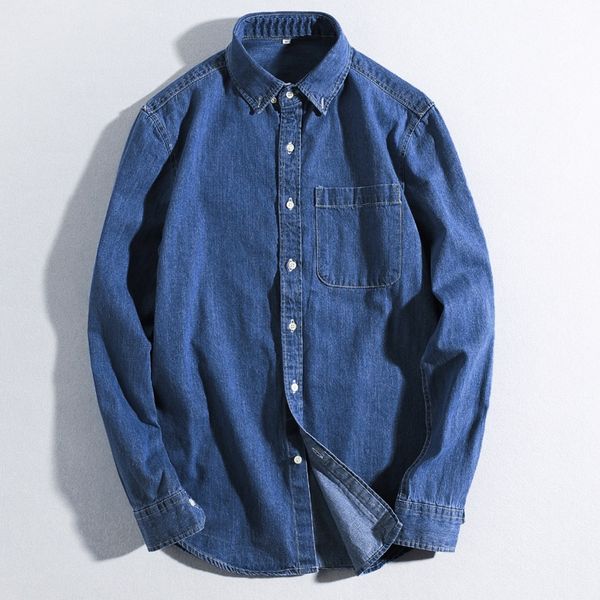 quality denim shirts men spring soft thin casual cotton long sleeve jeans shirt man fashion vintag jeans male shirts ts-292, White;black
quality denim shirts men spring soft thin casual cotton long sleeve jeans shirt man fashion vintag jeans male shirts ts-292, White;black