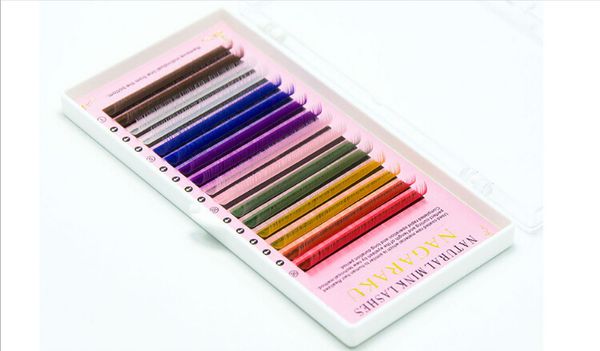 16 lines colorful false eyelashes beautiful colors false eyelashes extension manual natural slender thick ing
16 lines colorful false eyelashes beautiful colors false eyelashes extension manual natural slender thick ing