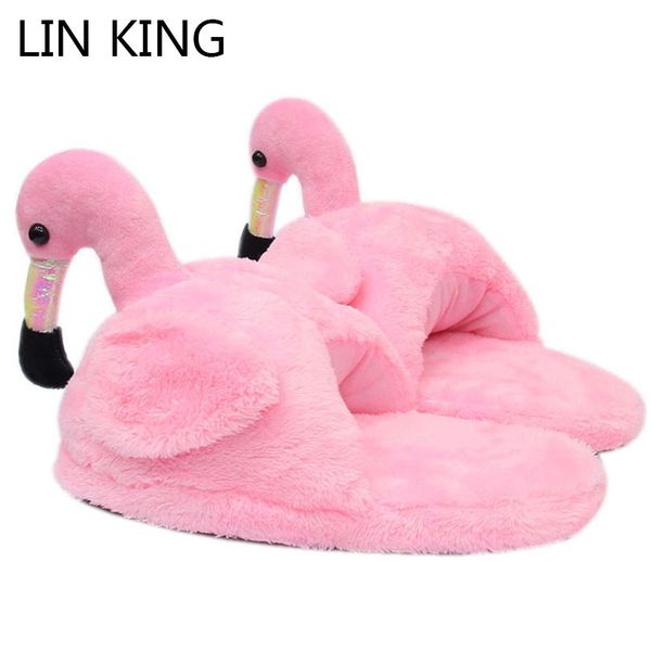 lin king cartton aninal flamingo winter indoor slippers warm home bedroom slippers lovers couple anti slip cotton shoes, Black
lin king cartton aninal flamingo winter indoor slippers warm home bedroom slippers lovers couple anti slip cotton shoes, Black