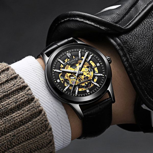 wengle new wlisth men hollow automatic luminous waterproof commerce casual tempered glass mirror belt mesh belt mechanical watches, Slivery;brown
wengle new wlisth men hollow automatic luminous waterproof commerce casual tempered glass mirror belt mesh belt mechanical watches, Slivery;brown