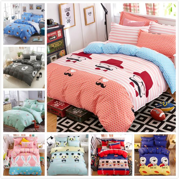 new creative fashion quilt duvet cover 3/4 pcs bedding set kids soft cotton bed linen single full queen king size 150x200
new creative fashion quilt duvet cover 3/4 pcs bedding set kids soft cotton bed linen single full queen king size 150x200