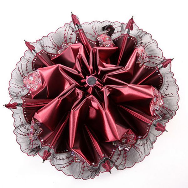beautiful women lace umbrella anti uv black coating parasol 3 folding sun rain umbrella princess lace
beautiful women lace umbrella anti uv black coating parasol 3 folding sun rain umbrella princess lace