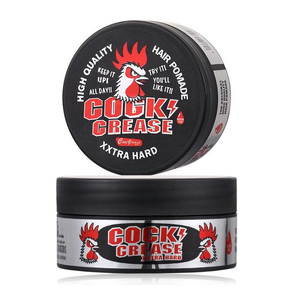 

COCK GREASE 80 г Твердые Волосы Pomade Сильный Держите Low Shine глина для волос Для Мужчин для