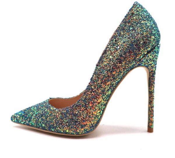 real p luxura genuine leather gradient color glitter point toe lady girl high heel shoes pump size 33-43 12cm 10cm 8cm, Black
real p luxura genuine leather gradient color glitter point toe lady girl high heel shoes pump size 33-43 12cm 10cm 8cm, Black
