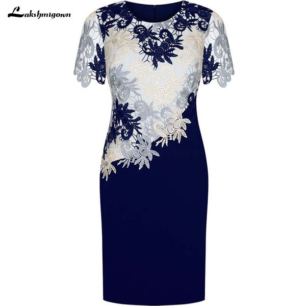 sheath round neck short sleeves royal blue mother of the bride dress with lace evening dress formal wedding, Black;red
sheath round neck short sleeves royal blue mother of the bride dress with lace evening dress formal wedding, Black;red