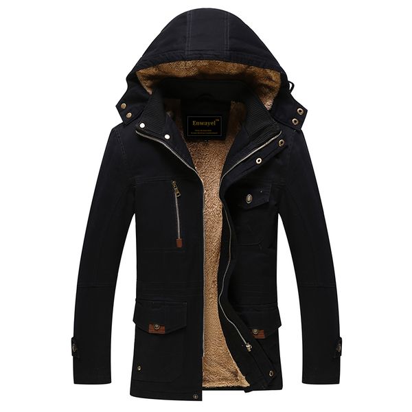 dropshipping 2018 autumn winter men jacket coat thickenin warm velvet cotton jackets parka hooded casual windbreaker overcoat, Black
dropshipping 2018 autumn winter men jacket coat thickenin warm velvet cotton jackets parka hooded casual windbreaker overcoat, Black