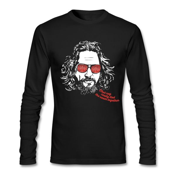 the big lebowski the dude t shirt cotton long sleeve men's shirt street wear mens t shirts, White;black
the big lebowski the dude t shirt cotton long sleeve men's shirt street wear mens t shirts, White;black