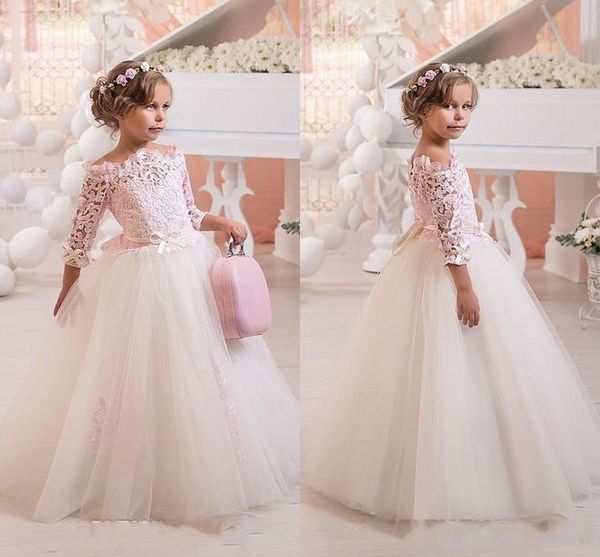new off shoulder a line flower girl dress lace tulle floor length tutu lovely girls pageant gown party gowns, White;blue
new off shoulder a line flower girl dress lace tulle floor length tutu lovely girls pageant gown party gowns, White;blue