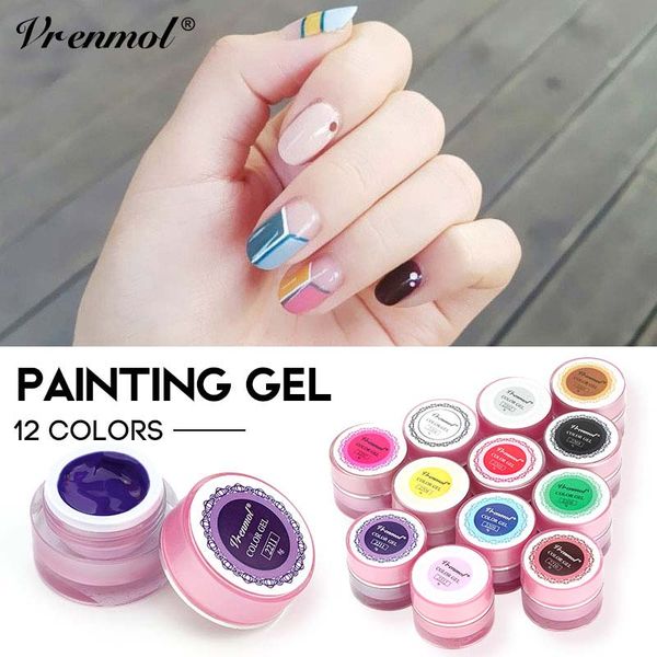 vrenmol 8g glitter gel nail polish colors gel varnish soak off uv varnish for nail art painting lacquer
vrenmol 8g glitter gel nail polish colors gel varnish soak off uv varnish for nail art painting lacquer