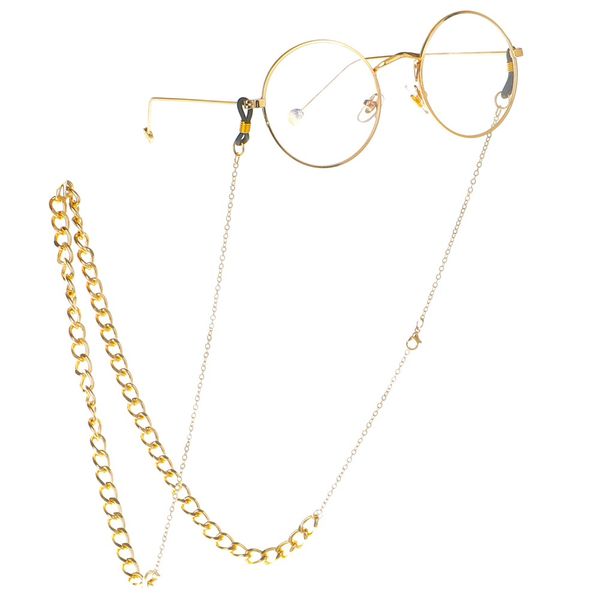 gold/silver color two tone thick sunglasses lanyard strap necklace metal eyeglass glasses chain cord reading glasses strap
gold/silver color two tone thick sunglasses lanyard strap necklace metal eyeglass glasses chain cord reading glasses strap