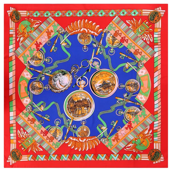 ladies twill large women scarf new shawls timepiece printing silk foulard square stoles female scarves wraps neckerchief fashion 110cm* ioln, White;black
ladies twill large women scarf new shawls timepiece printing silk foulard square stoles female scarves wraps neckerchief fashion 110cm* ioln, White;black