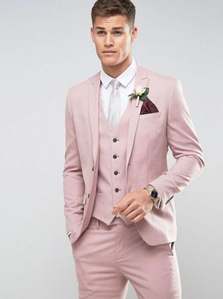 tailor made light pink men suit slim fit groom prom party blazer costume marriage homme male tuxedo 3pcs(jacket+pants+vest, White;black
tailor made light pink men suit slim fit groom prom party blazer costume marriage homme male tuxedo 3pcs(jacket+pants+vest, White;black