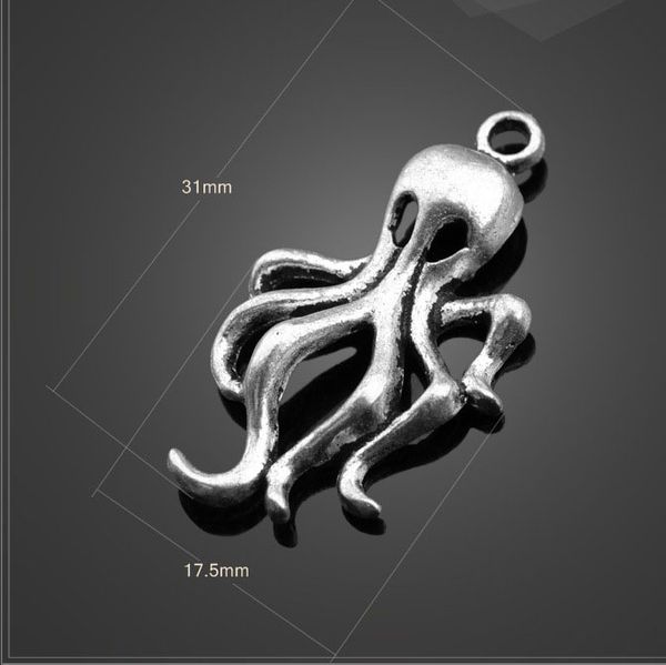 10 pcs/lot 17.5mm*31mm antique silver small metal inkfish ocs charms for jewelry making jewelry making wholesale, Bronze;silver
10 pcs/lot 17.5mm*31mm antique silver small metal inkfish ocs charms for jewelry making jewelry making wholesale, Bronze;silver