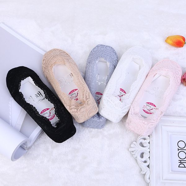 5 pairs/lot women sock cotton blend antiskid invisible silicone non-slip low cut woman socks stealth ice silk lace boat socks, Black;white
5 pairs/lot women sock cotton blend antiskid invisible silicone non-slip low cut woman socks stealth ice silk lace boat socks, Black;white