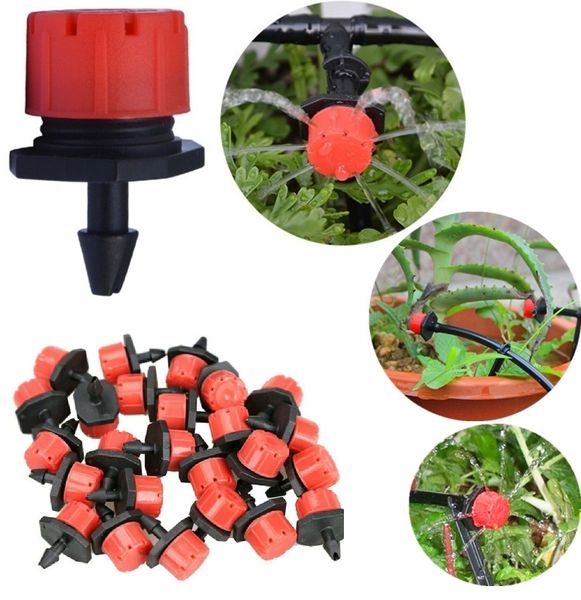 50pcs/lot adjustable gardening micro flow drip head barb irrigation watering dripper sprinkler pot for greenhouse watering equipments i194
50pcs/lot adjustable gardening micro flow drip head barb irrigation watering dripper sprinkler pot for greenhouse watering equipments i194