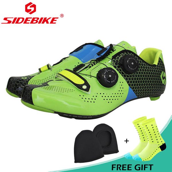 sidebike ultralight carbon road bike shoes anti-slip breathable cycling shoes men women highway riding zapatos ciclismo, Black
sidebike ultralight carbon road bike shoes anti-slip breathable cycling shoes men women highway riding zapatos ciclismo, Black