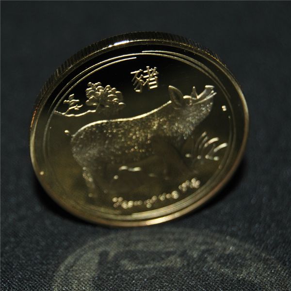 australia golden pig commemorative coin 2019 new year gift zodiac pig souvenir coins collectibles christmas decorations for home
australia golden pig commemorative coin 2019 new year gift zodiac pig souvenir coins collectibles christmas decorations for home