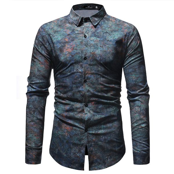 vintage print shirt men 2018 spring autumn new slim fit long sleeve floral shirt men casual dress shirts camisa social masculina, White;black
vintage print shirt men 2018 spring autumn new slim fit long sleeve floral shirt men casual dress shirts camisa social masculina, White;black