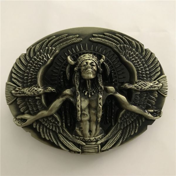 3d bronze eagle western belt buckle for man hebillas cinturon belt cowboy buckles fit 4cm wide belts, Slivery;black