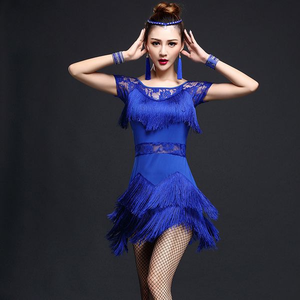 2018 women competition dance clothes sequins costume tassels fringe salsa dresses ballroom dance ladies latin dress for women, Black;red
2018 women competition dance clothes sequins costume tassels fringe salsa dresses ballroom dance ladies latin dress for women, Black;red
