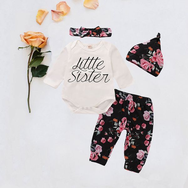 4pcs newborn infant baby girl long sleeve cotton outfits clothes set bodysuit+long pants trousers autumn+headband +hat 0-24m, White
4pcs newborn infant baby girl long sleeve cotton outfits clothes set bodysuit+long pants trousers autumn+headband +hat 0-24m, White