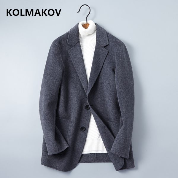 new double-faced wool men's cashmere jacket smart casual wool coats 2018 men short woolen jackets d plus size m-3xl, Black
new double-faced wool men's cashmere jacket smart casual wool coats 2018 men short woolen jackets d plus size m-3xl, Black