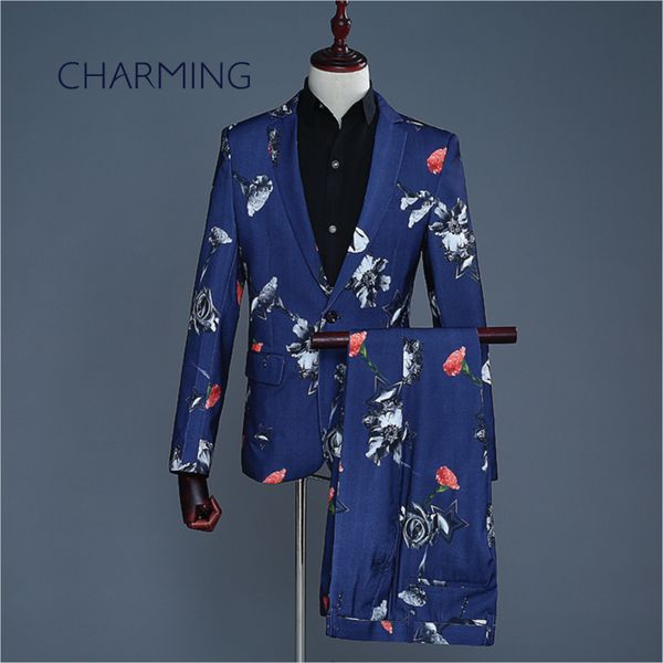 modern mens suits digital printing carnation suit set mens suitable for wedding host singers men's 2 piece suits (jacket + pants, Black;gray
modern mens suits digital printing carnation suit set mens suitable for wedding host singers men's 2 piece suits (jacket + pants, Black;gray