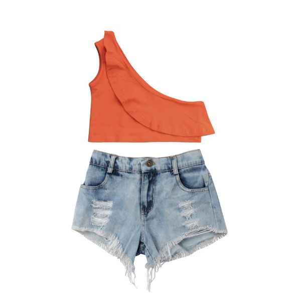 2018 new brand sleeveless cotton solid kids baby girls off shoulder shorts pants outfits set summer 1-6 t, White
2018 new brand sleeveless cotton solid kids baby girls off shoulder shorts pants outfits set summer 1-6 t, White
