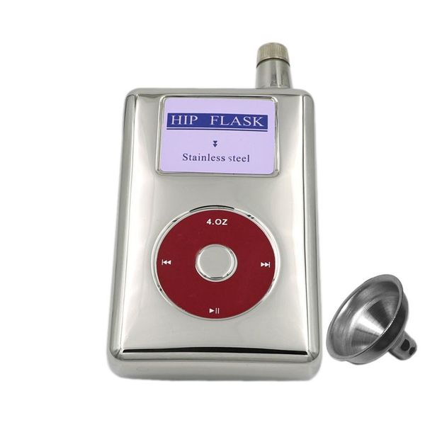 4 oz food grade stainless steel mini hip flask personalized classic mp3 shaped small wine pot funnel included home bar and outdoor sport
4 oz food grade stainless steel mini hip flask personalized classic mp3 shaped small wine pot funnel included home bar and outdoor sport