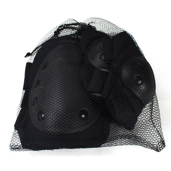 4 pcs/set student's skating skiing elbow & knee pads eva + sponge snowboard basketball knee pads sports tactical safety support, Black;gray
4 pcs/set student's skating skiing elbow & knee pads eva + sponge snowboard basketball knee pads sports tactical safety support, Black;gray